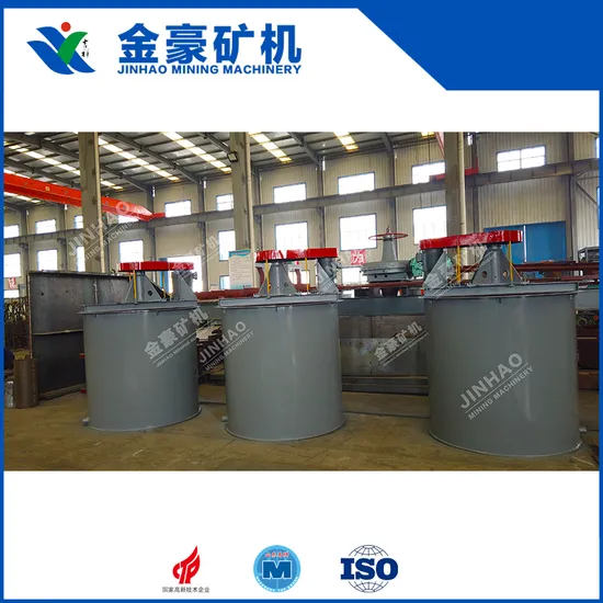 Mineral Machinery Mixing Equipment Rj Single Impeller Agitation Tank for Iron Gold Silver Lead (RJ25)