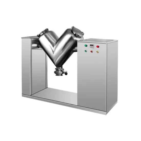 V Shaped Pharmaceutical Mixer Industrial Food Blender Machine