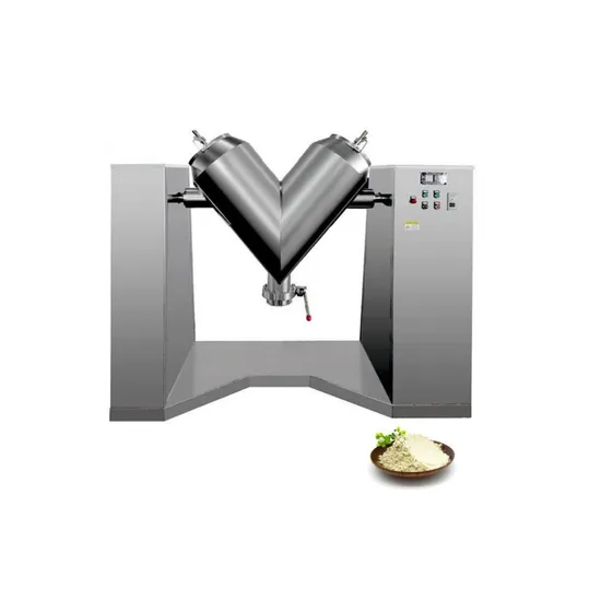 V Shape Mixer for Free-Flowing Chemical and Medical Blends