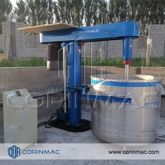 Industrial High Speed Disperser with Adjustable Speed for Laboratory and Paint Applications
