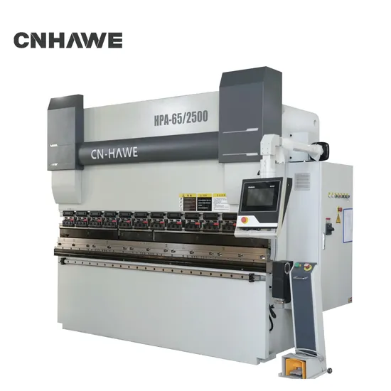 Cnhawe 4+1/6+1 Axis 65t2500 Da53t Control System CNC Press Brake Bending Machine with Precision Hydraulic Pump for Metal Sheet Fabrication CE Certificate