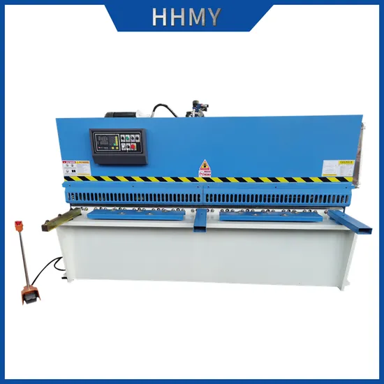 QC12K-4*2500 CNC Hydraulic Shearing Machine with E21s System