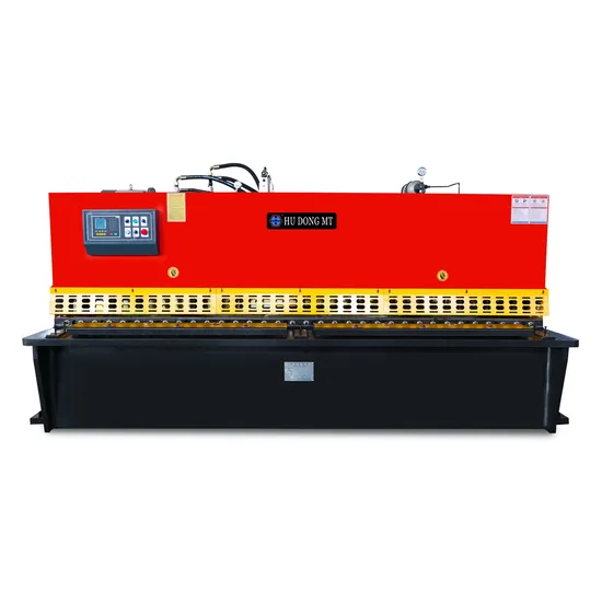 QC12y Series CNC Hydraulic Shear Shearing Machine Steel Plate Cutting Machine for Sheet Metal Cutting