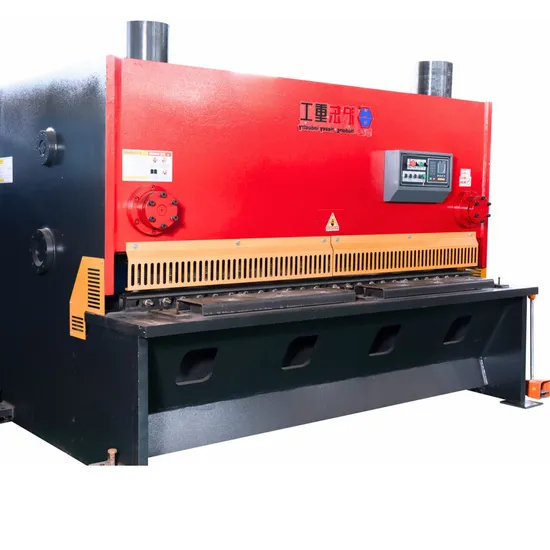Industrial QC11y 8*2500mm CNC Control Steel Plate Guillotine Shearing Machine Metal Sheet Cutting Machine
