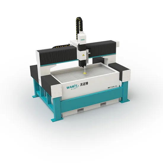 Wamit Waterjet Cutting Machine with 3 Axis Cutting Head