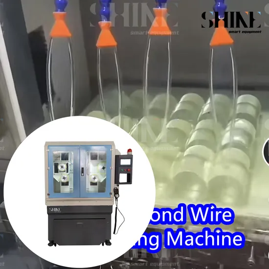 New Generation CNC Diamond Wire Saw for Cutting Japanese Ohara Glass in Semiconductor Applications