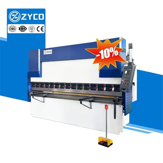 Wc67K 125t3200 E21 Eco-Friendly Press Brake Hydraulic Sheet Bending Machine Metal Fabrication