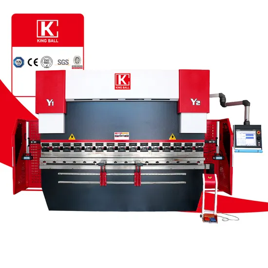 63 Ton 1600 2500mm Length Kcn Electro Hydraulic Synchronous CNC Mini Press Brake Machine Sheet Plate Small Bending Machine