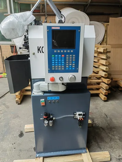 Spring Machinery for Gas Spring & Clock Spring with KCT-8C 2 Axis 0.15~0.8mm Spring Making Machine & Torsion Spring Machine