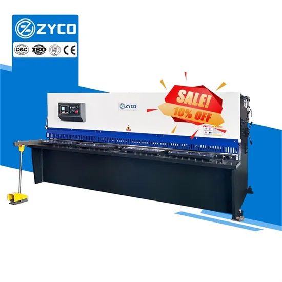 Flexible Manufacturing QC12K Shearing Machine Shear 12mmx2500mm Low Carbon Steel Plate