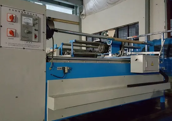 Low Price Automatic Rubber Knife Paper Non Woven Cloth Cutting Slitting Machine