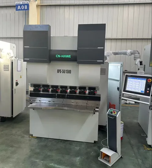 Cnhawe Automatic Timing Belt Pure Electric 4+1 Axis 50t1500 CNC Press Brake Bending Machine with Inovance Ep700b Control System for Sheet Matel Bending