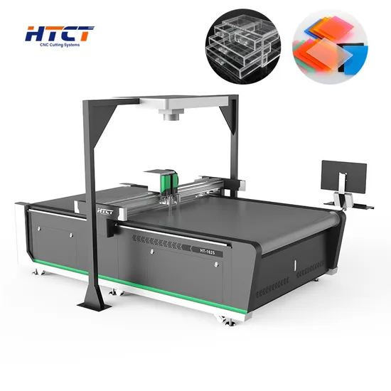 High-Performance Cutting Machine for PVC Stickers Acrylic with Smart Auto Nesting System Electric Oscillating Knife Tool CNC Control Spreader Anti-Collision