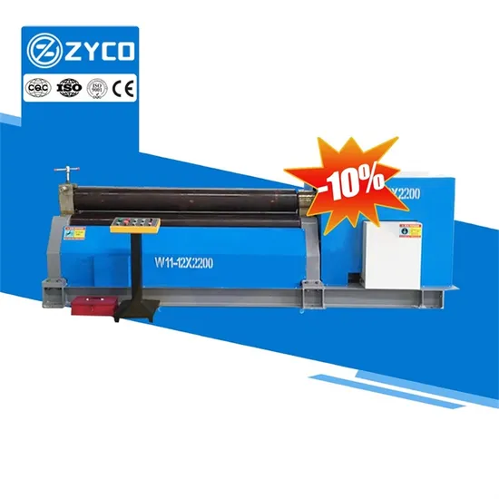 Spot Goods Customize W11 8mmx2meter Rolling Machine for Iron Platestainless Steellow Carbon Steel Plate ISO