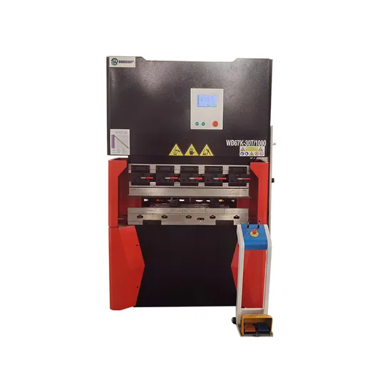 Wd67K Small Mini Electric Press Brake Machine CNC Hydraulic Plate Bending with Motor and Pump for Aluminum Carbon Steel Plastic