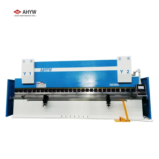 Press Brake From Anhui Yawei with Custom Logo for Metal Sheet Bending