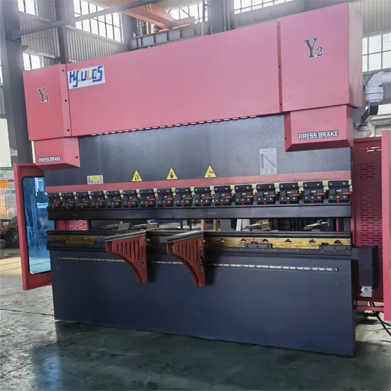 Delem System 4 Axis 110t/175t/210t/250t Stainless Steel CNC Hydraulic Automatic Press Brake Bending Machine