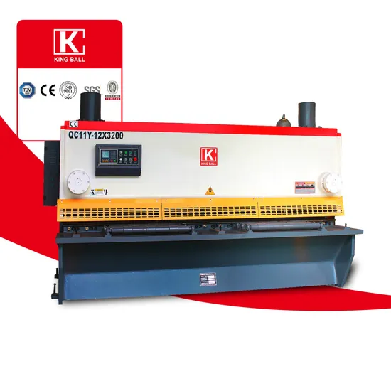 E21s/Dac310s Controller QC11y 12mm Thickness 3200 Hydraulic Plate Shearer Shearing Machine for Sale