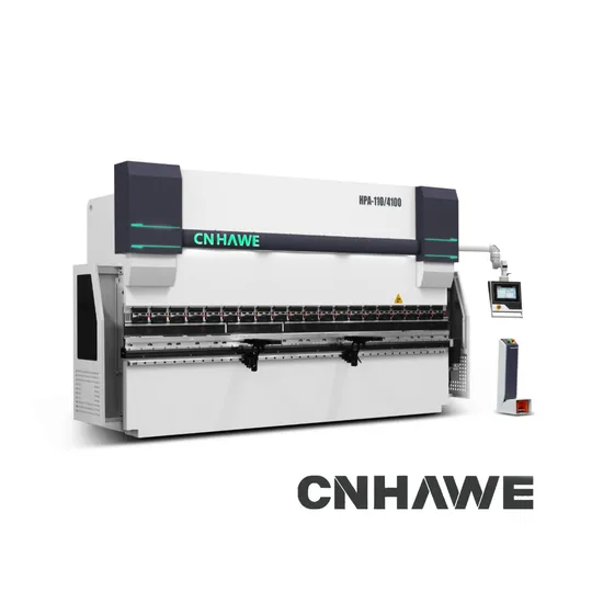 Cnhawe 4+1/6+1 Axis High Speed High Precision CNC Press Brake 110t4100mm Sheet Metal Bending Machine with Hydraulic Pump.