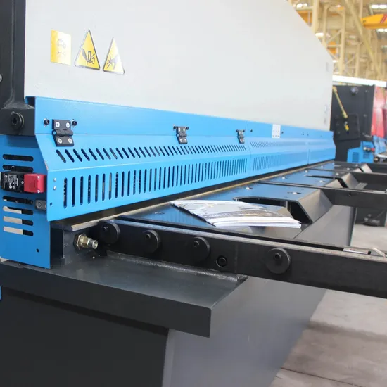 Metal Plate Shearing Machine E21s System Cutting Shears Hydraulic Sheet Metal Steel