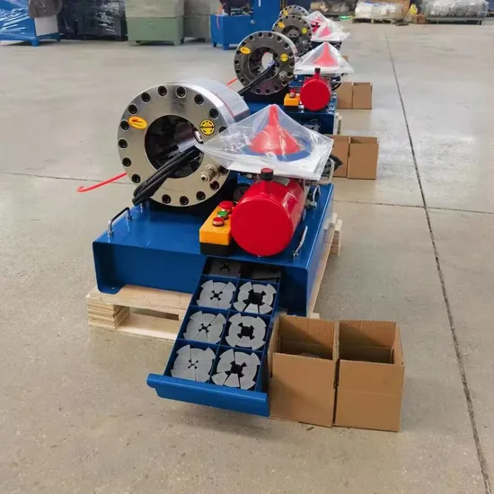 Portable Hydraulic Hose 12V 24V AC Hose Crimping Machine