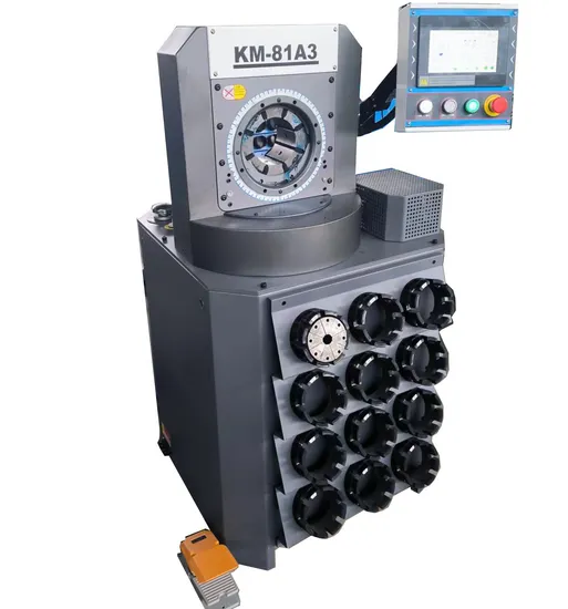 Hydraulic Ruber Hose Crimping Machine Steel Pipe Press Electrical Insulator Swaging Machine