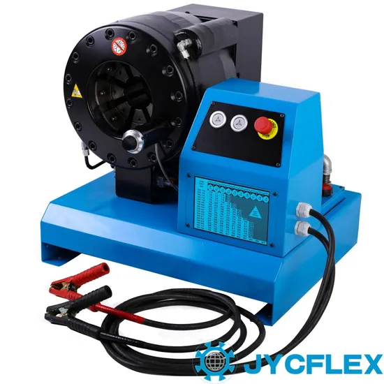 Work Outdoor Latest Design Light Weight 12V 24V Volt DC Portable 2 Inch Brake Tube Rubber Pipe Pressing Tool Hydraulic Hose Crimping Machine by Car