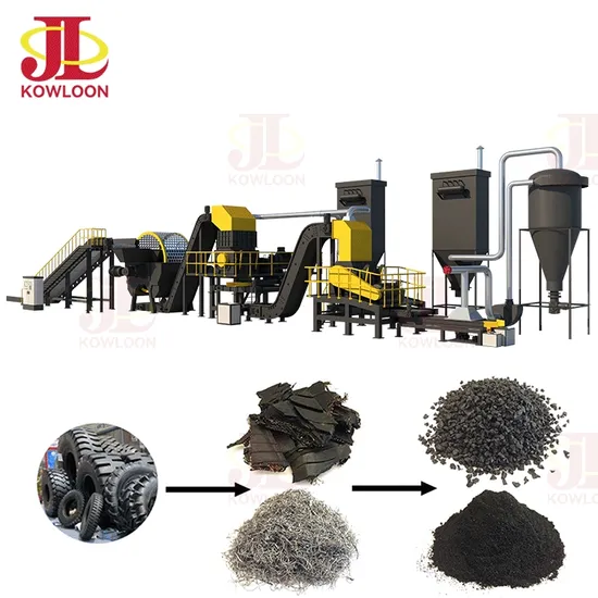 Truck Tyres Grinding Equipment Tyre Recycling Equipment