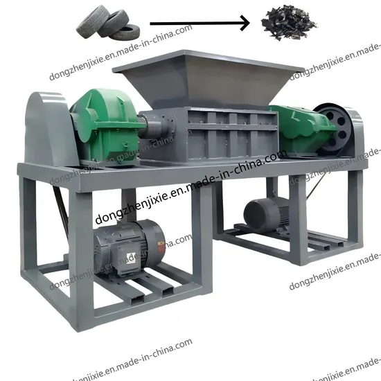 Dzjx Industrial Plastic Crusher Plastic Bucket Double Shaft Shredder Machine