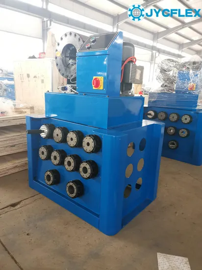 6-51 mm Rubber Hose Pressing Tools Automatic Hydraulic Pipe Crimping Machine