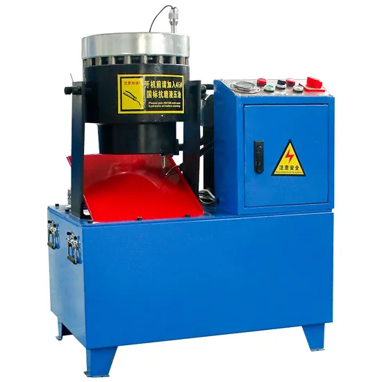 Portable AC Reduced Promotion Hydraulic Hose Fitting Crimping Machine for 4 Inch Pipe