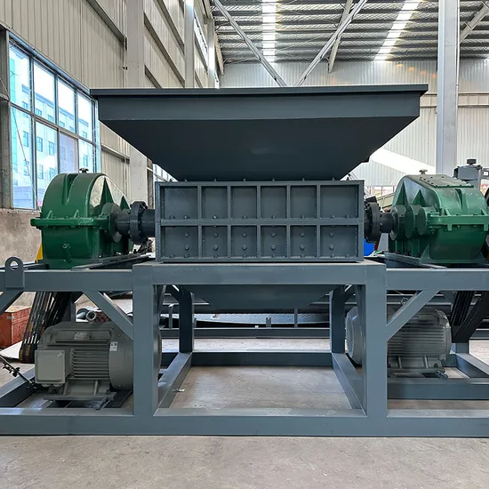 Single Double Shredder Blade Compartment Shaft Shredder