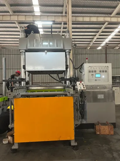 High Quality 1000t Rubber Silicone Vacuum Vulcanizing Molding Machine Hydraulic Press