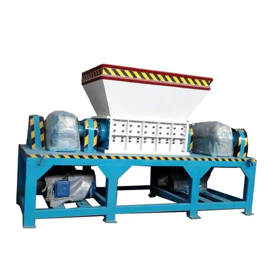 Fiberglass Fabric Biomass Hard Plastic Recycle Shredder Machine