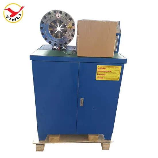 Low Prices Automatically Crimper Hydraulic Hose Crimping Machine Blue Crimping Machine