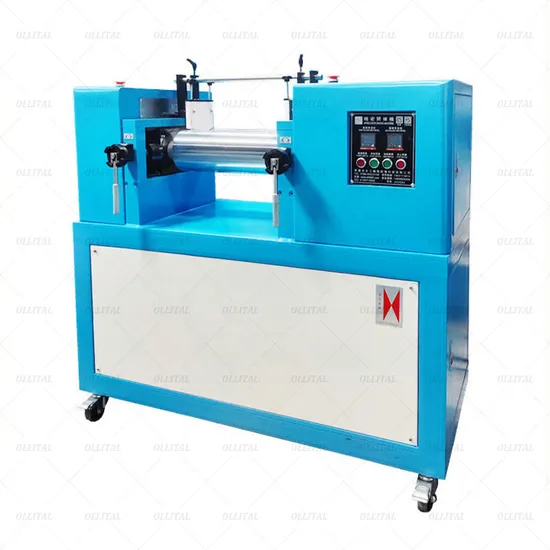 Ollital Mini Rubber Two Roll Mill Machine