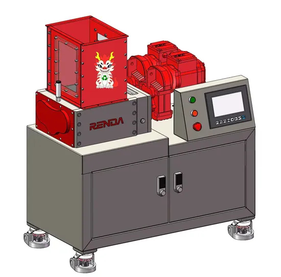 Renda 3 Shafts Mini Shredder Crusher Recycling Machine for Home Use 220V 380V