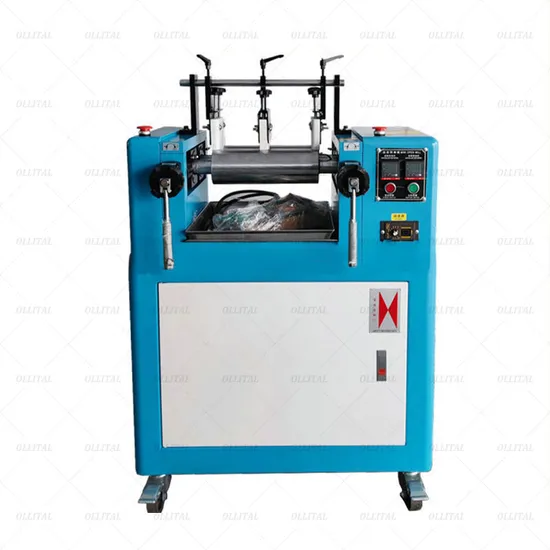Ollital Best Price Two Roll Rubber Mixing Mill Machine