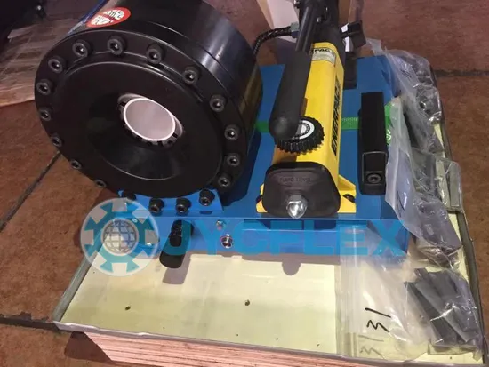 Portable Auto AC Hose Crimper Kit 1/8-1′′ 2sn Hydraulic Pipe Pressing Machine