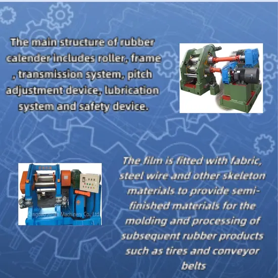 Rolling Machine Customized Hot Pressing Plastic Vulcanization Machine