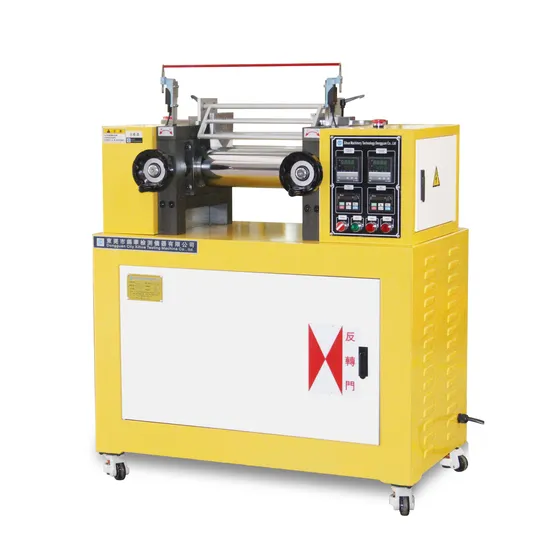 Open Roll Mill PVC Mixer Machine for Making Sample