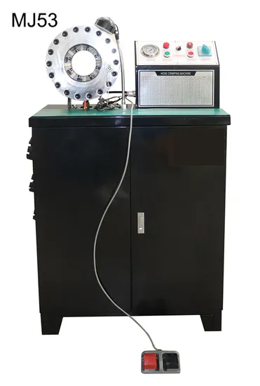 Vertical Quick Change Tool 4sp Industrial Hose Crimping Machine 1/4-2′′ Hydraulic Pipe Crimper