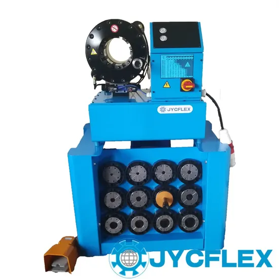 High Pressure 6-51mm 1/4-2 Inch Hydraulic Pipe Rubber Hose Crimping Machine