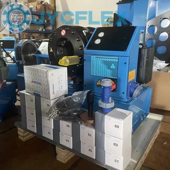 Germany Technology Patented Free Die P32 Hydraulic Rubber Hose Crimping Press Machine