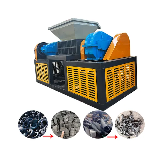 Wood Chipper Scrap Metal Cutting Shredding Recycling Machine