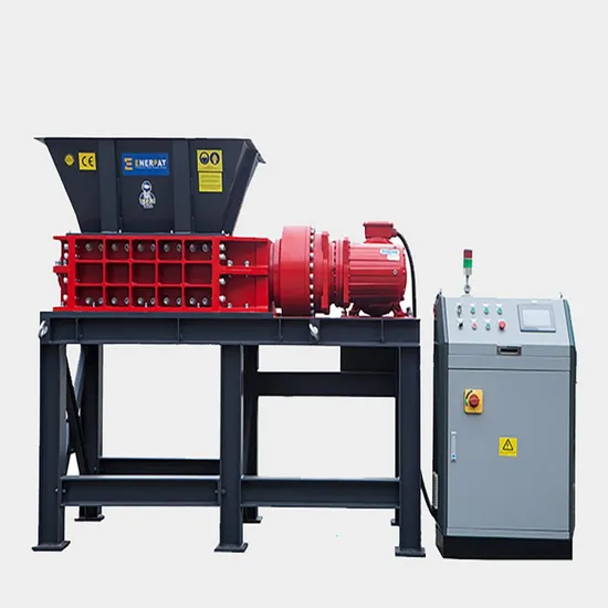 High Quality Double Axle Tire Crusher Rubber Machinery