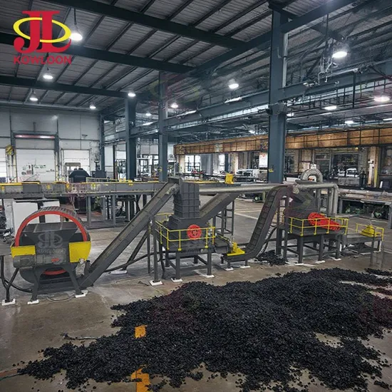 Factory Offered 5 Tons Per Hour Twin Axis Tire Shredder Tyres Recycling Machine