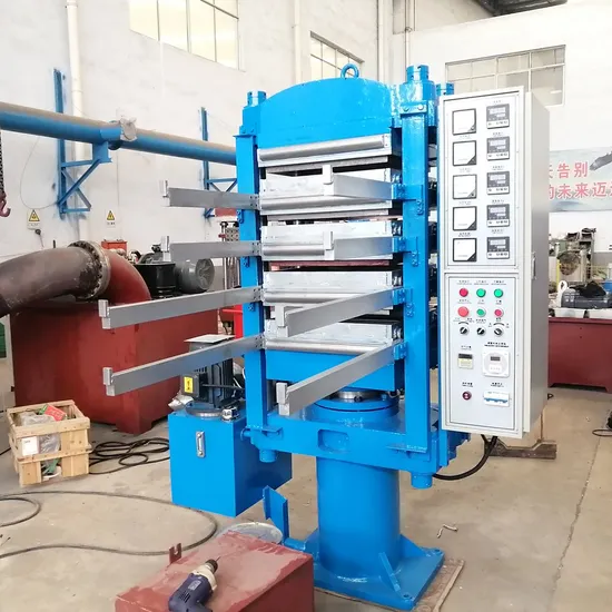 China Manufacturer Rubber Tile Molding Small Spindle Tape Press Machine