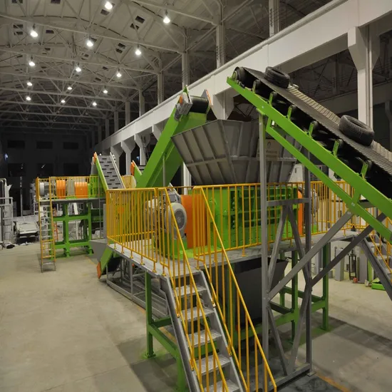 1200m Tyre Shredder Recycle Truck Tire