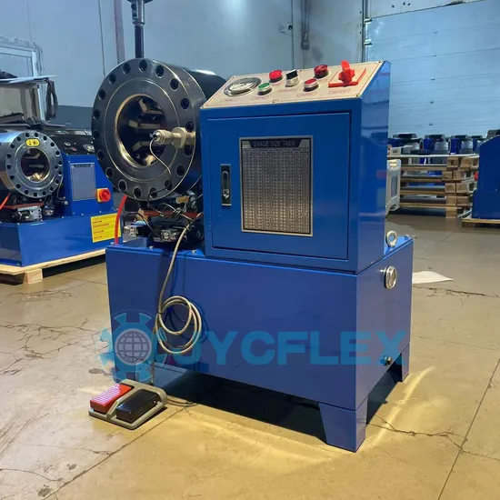 Factory Easy Operation Finn Power Portable 2 Inch Hydraulic Hose Crimping Machine